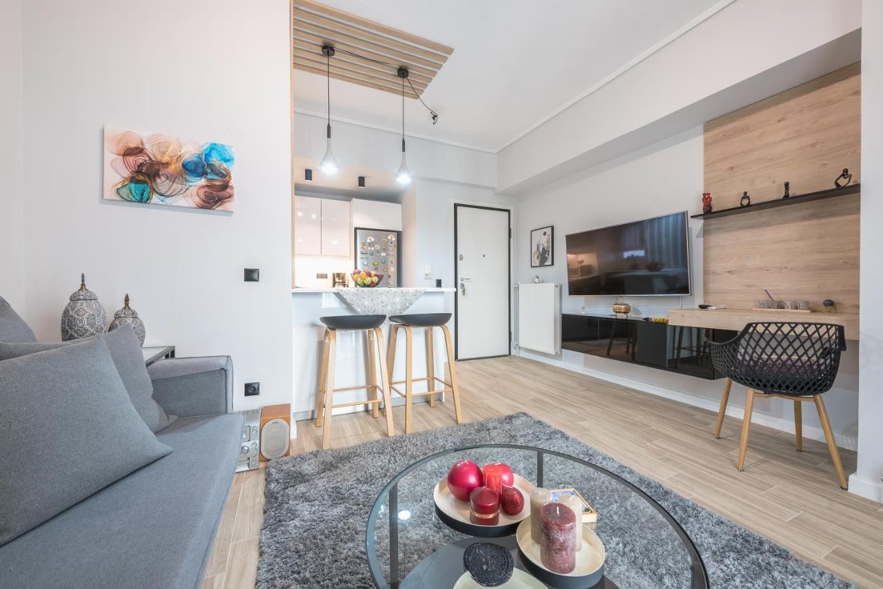 Comfy And Modern Apartment Atene Esterno foto